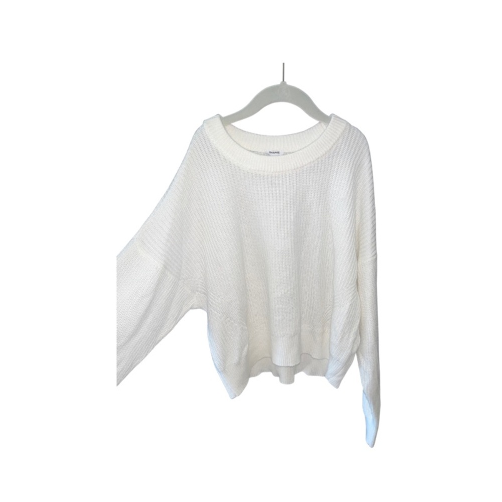 Off white cropped sweater size small, from Garage